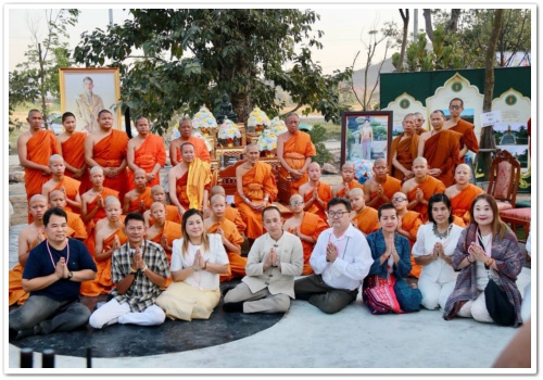 สว.พย. เข้าร่วมพิธีบรรพชาเป็นสามเณร…