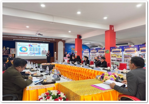 สว.พย.ต้อนรับคณะกรรมการประเมินผลการปฏิบัติงานตำแหน่งผู้อำนวยการสถานศึกษา